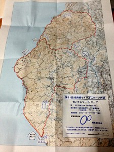 センチュリーラン福井のルート図