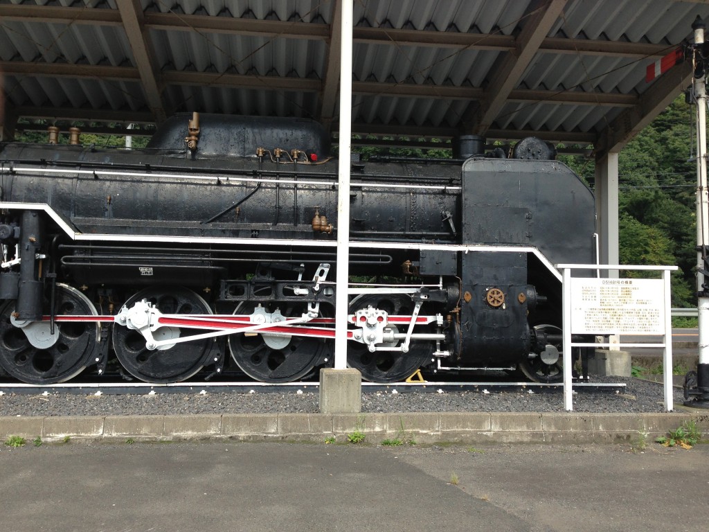 今庄サイクリングターミナルの蒸気機関車