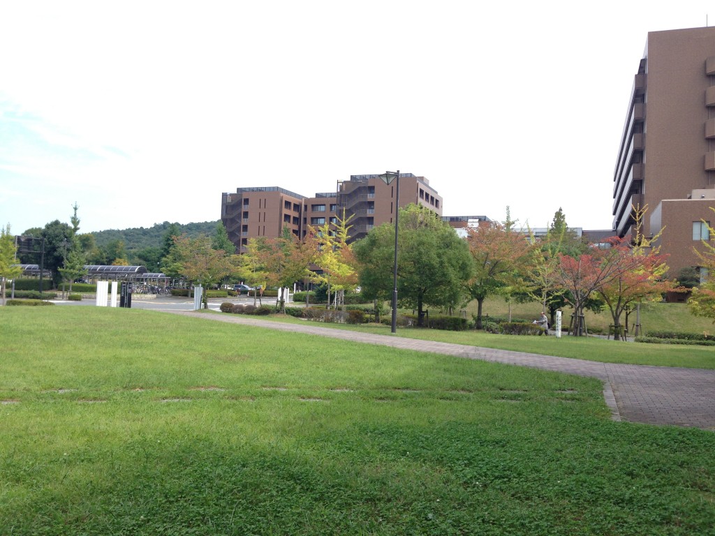 広島大学　緑の多い構内